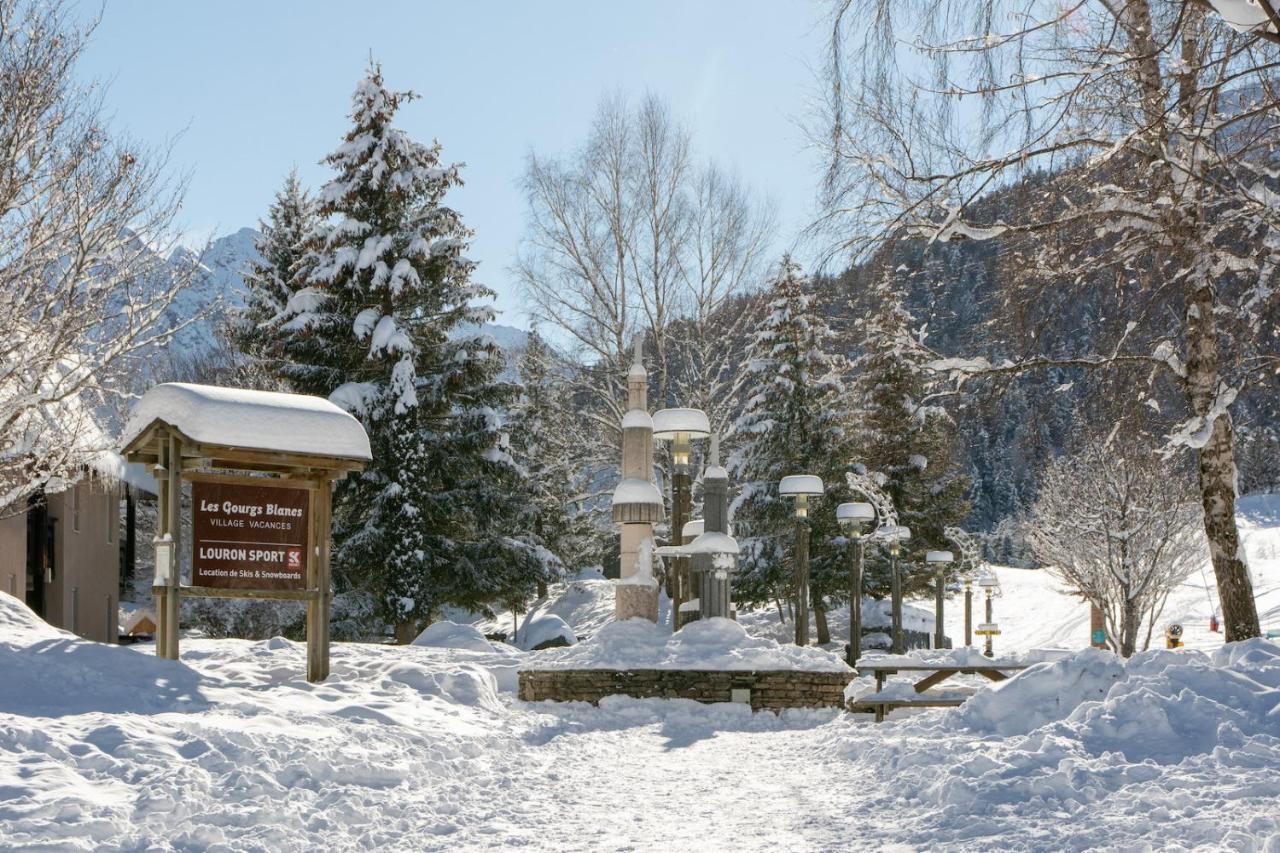 Residence Les Gourgs Blancs - 80M Des Pistes Génos Exteriér fotografie